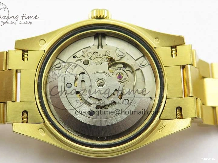 Bracelet Dial EWF 31mm ETA2688 Best Green YG Daydate Edition Malachite YG President on 278288 0430